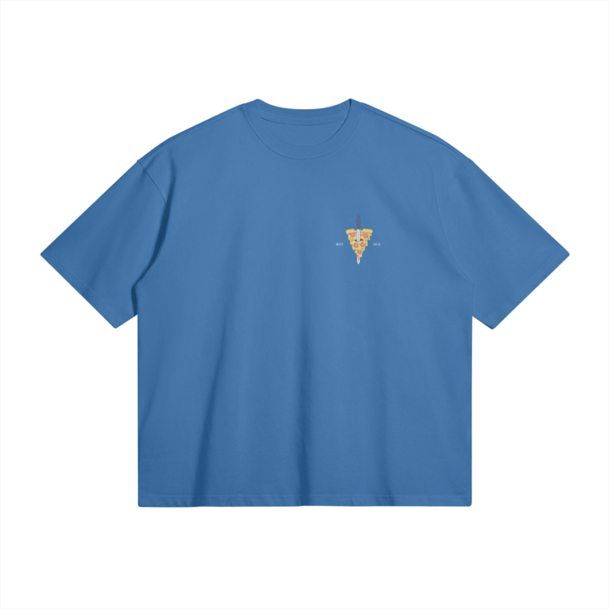 T-shirt Oversize Bleu PEPPERONI SPARTAN CLUB – Image 2